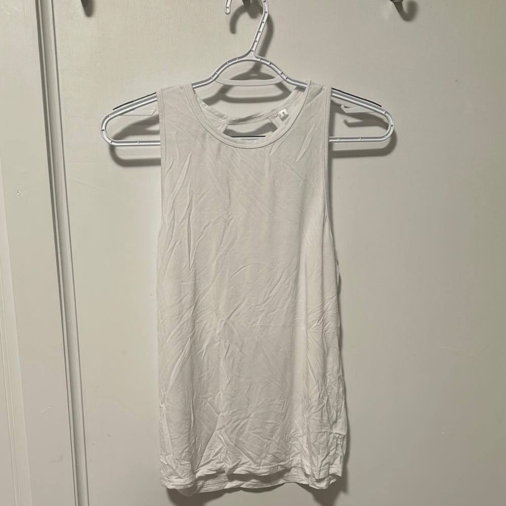 White Sleeveless Women's Top